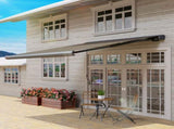 3 x 2.5 m Electric Awning with Remote Controller, Aluminium Frame DIY Retractable Awning, UV50 Sun T3398P323860