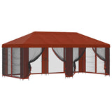 6 x 3 m Terracotta Polyester and Steel 190 3376022