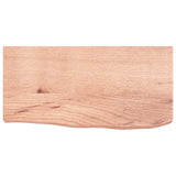 Bathroom Countertop Light Brown 60x30x cm Treated Solid Wood 3156103