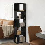 Bookcase Black Oak 45 x 23.5 x 162.5 cm 868058