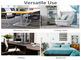 Coffee Table with Storage, 2-Tier Centre Table, Modern Living Room Table with Open Shelf and T3398P344164