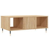 Coffee Table Sonoma Oak 90x50x36.5 cm Engineered Wood 830583