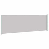 Patio Retractable Side Awning 200x600 cm Grey 317974