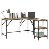 Desk Artisan Oak 139 x 139 x 75 cm Engineered Wood 882866