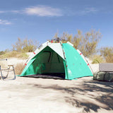 Beach Tent 3-Person Sea Green Quick Release Waterproof 4005315