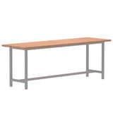 Desk Top 180x55x2,5 cm Solid Wood Beech 356096