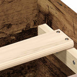 Bed Frame Old Wood Engineered Wood Double Durable Bed Frame 3328732