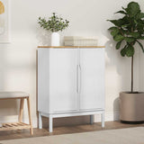 Sideboard FLORO White 70 x 30 x 70.5 cm Solid Pine Wood 42011248