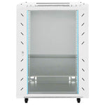 15U Network Cabinet with Swivel Feet 19" IP20 60x45x86 cm 30265