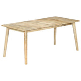 Dining Table 180x90x76 cm Solid Mango Wood 282720