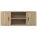 ZNTS TV Cabinet Sonoma Oak 100x35x40 cm Engineered Wood 823094