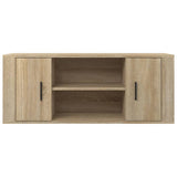 ZNTS TV Cabinet Sonoma Oak 100x35x40 cm Engineered Wood 823094