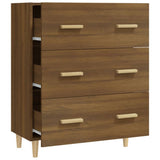 Sideboard Brown Oak 70x34x90 cm Engineered Wood 817347