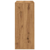 ZNTS Shoe Cabinet Artisan Oak 60x35x84 cm Engineered Wood 855953