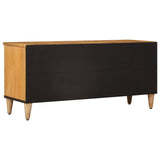 TV Cabinet with Shelf Natural 100 x 33 x 46 cm Solid Mango Wood 4018276