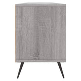 TV Cabinet Grey Sonoma 150x30x44.5 cm Engineered Wood 831258