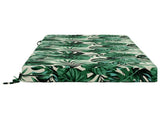 Seat Cushion SOEST 100% Polyester Leaf Pattern 120 x 80 x 10 cm 946812