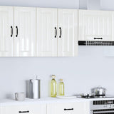 Kitchen Wall Cabinet Lucca High Gloss White Engineered Wood 853819