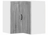 Wall Corner Cabinet LUCCA Grey Sonoma 57 x 57 x 80 cm 885081