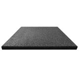 ZNTS Fall Protection Tiles 18 pcs Rubber 50x50x3 cm Black 276274