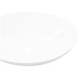 Luxury Ceramic Basin Oval-shaped Sink White 40 x 33 cm 140674