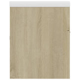 ZNTS Sink Cabinet with Built-in Basin Sonoma Oak Engineered Wood 3070850