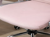 Office Chair, Swivel Desk Chair, Velvet Vanity Chair with Adjustable Height and Rolling Wheels for T3398P328192