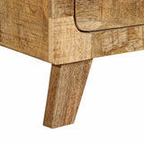Bedside Cabinet 40x32x46 cm Solid Wood Rough Mango 4104511