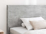 Headboard Concrete Grey Engineered Wood 889648