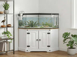 Aquarium Stand CORONA White 70 x 70 x 73 cm 300 kg 42034042