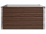 Raised Garden Bed Black 100 x 80 x 55 cm cold-rolled steel 8006385