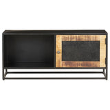 TV Cabinet 90x30x40 cm Rough Mango Wood 323150