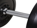Dumbbell and Barbell Set with 65kg Adjustable Barbell Weights Set, for Home Gym - Black T3398P347580