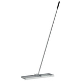 Garden Leveling Rake Silver 75 x 25 x 200 cm Stainless Steel 42011361