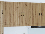 Wall Cabinet LUCCA Artisan Oak 60 x 31 x 100 cm Engineered Wood 885144