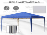 3 x 3M Garden Pop Up Gazebo Height Adjustable Marquee Party Tent Wedding Canopy with Carrying Bag, T3398P323915