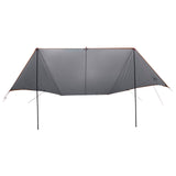 Vehicle Awning with Roof Grey and Orange 518 x 580 x 215 cm 42028557