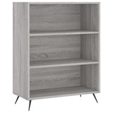 Highboard Grey Sonoma 69.5x34x180 cm Engineered Wood 3200047