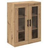 Highboard with Drawer 2 pcs Artisan Oak Engineered Wood 3415996
