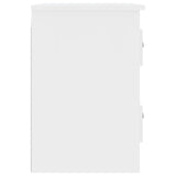 Wall-mounted Bedside Cabinets 2 pcs High Gloss White 41.5x36x53cm 816397