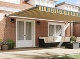 Retractable Awning Retractable Manual Multicolour 500 x 300 cm 3331451