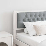 Headboard Other White and light grey 160 cm Solid pine wood 879003