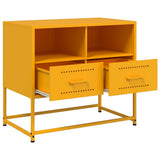 TV Cabinet Mustard Yellow 68x39x60.5 cm Steel 846551