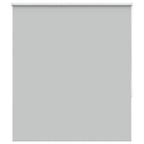 Roller Blind Blackout Light Grey 135x130 cm Fabric Width 131.6 cm Polyester 4011369