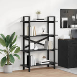 Bookshelf Black Oak 100 x 33.5 x 140 cm Engineered Wood 883940