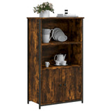 Highboard Smoked Oak 62x32x103.5 cm Engineered Wood 834217