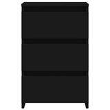 Bed Cabinets 2 pcs Black 40x35x62.5 cm Engineered Wood 806214