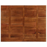 Table Top 100x80x2.5 cm Rectangular Solid Wood Reclaimed 371211