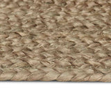 Area Rugs Grey 200 x 200 cm Jute 42010545