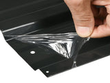 Set of 12 Corrugated Steel Roof Sheet Panels - Dark Grey T3398P377583